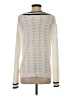 Flat White 100% Cotton Ivory Pullover Sweater Size S - photo 2