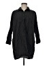 Esby Black 3/4 Sleeve Button-Down Shirt Size M - photo 1
