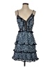 Keepsake Paisley Blue Cocktail Dress Size S - photo 1