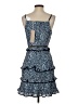 Keepsake Paisley Blue Cocktail Dress Size S - photo 2