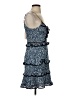 Keepsake Paisley Blue Cocktail Dress Size S - photo 4