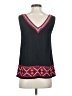 Ella Moss 100% Viscose Black Sleeveless Top Size XS - photo 2