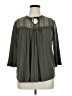 New Directions Gray 3/4 Sleeve Blouse Size XL - photo 1