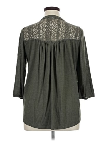 New Directions 3/4 Sleeve Blouse (view 2)