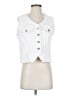 Universal Thread White Denim Vest Size S - photo 1