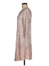 Honeyme 100% Polyester Metallic Silver Cocktail Dress Size M - photo 5
