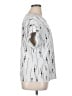 Cure Silver Short Sleeve Blouse Size XL - photo 4