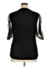 DKNY Black Short Sleeve Top Size XL - photo 2