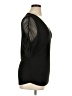 DKNY Black Short Sleeve Top Size XL - photo 4