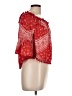 Tularosa 100% Polyester Red 3/4 Sleeve Blouse Size L - photo 4