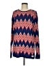 Scotch & Soda Chevron-herringbone Blue Pullover Sweater Size Med (2) - photo 1