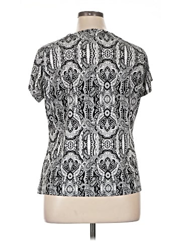 Liz Claiborne Career Short Sleeve Blouse (view 2)