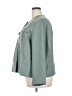Lands' End 100% Polyester Tweed Teal Blazer Size 2X - photo 5