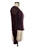 Shan 100% Polyester Burgundy Long Sleeve Top Size 8 - photo 4
