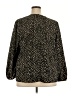 Maurices 100% Polyester Black 3/4 Sleeve Blouse Size 20 (2) - photo 2