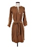 MICHAEL Michael Kors 100% Polyester Brown Casual Dress Size XS - photo 1