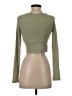 Shein Green Long Sleeve T-Shirt Size S - photo 2