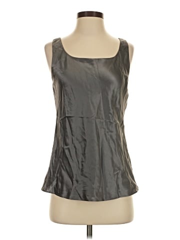 Lafayette 148 New York Sleeveless Silk Top (view 1)