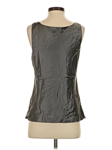 Lafayette 148 New York Sleeveless Silk Top (view 2)