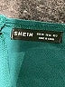 Shein 100% Polyester Solid Teal Cocktail Dress Size 2 - photo 7