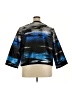 Kasper Print Blue Jacket Size 18 - photo 2