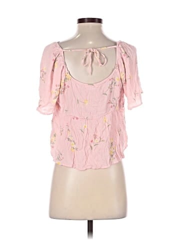 Hippie Rose Short Sleeve Blouse (view 2)