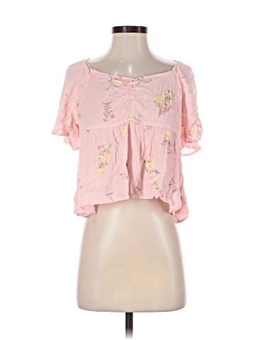 Hippie Rose Short Sleeve Blouse (view 1)