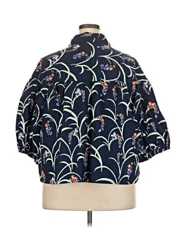 Maeve by Anthropologie 3/4 Sleeve Button-Down Shirt (view 2)