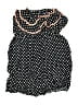 Bongo 100% Rayon Polka Dots Black Swimsuit Top Size M - photo 2