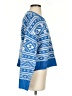 American Eagle Outfitters Print Blue Pullover Sweater Size XS - photo 4