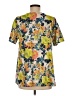 ASOS Floral Green Short Sleeve T-Shirt Size 6 - photo 2