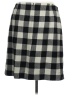 Talbots Checkered-gingham Gray Wool Skirt Size 14 - photo 2