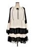 Torrid 100% Polyester Ivory Casual Dress Size 3X Plus (3) - photo 1