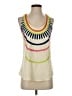 Mara Hoffman Ivory Sleeveless Blouse Size S - photo 1