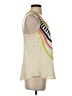 Mara Hoffman Ivory Sleeveless Blouse Size S - photo 4