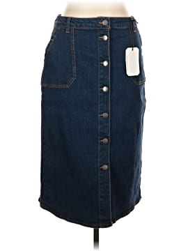 Velvet Heart Denim Skirt
