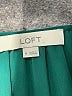 Ann Taylor LOFT 100% Polyester Teal Long Sleeve Blouse Size M - photo 8