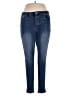 Democracy Solid Blue Jeans Size 14 - photo 1