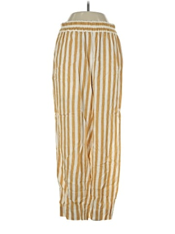 Madewell Tapered Huston Pull-On Crop Pants in Stripe (view 1)