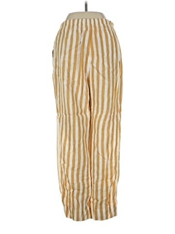 Madewell Tapered Huston Pull-On Crop Pants in Stripe (view 2)
