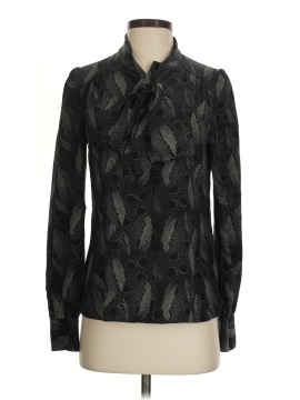 Ted Baker London Long Sleeve Silk Top (view 1)