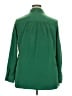 Roaman's Green 3/4 Sleeve Button-Down Shirt Size 30 (estimated) - photo 2