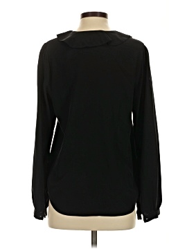 Joie Long Sleeve Silk Top (view 2)