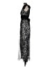 BCBGMAXAZRIA Animal Print Silver Cocktail Dress Size 2 - photo 5