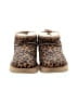 Ugg Animal Print Brown Ankle Boots Size 8 - photo 2