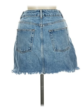 Topshop Denim Skirt (view 2)