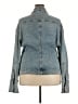 Good American Blue Denim Jacket Size 2XL - photo 2