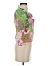 Nanette Lepore Floral Multi Color Pink Blazer Size 2 - photo 4