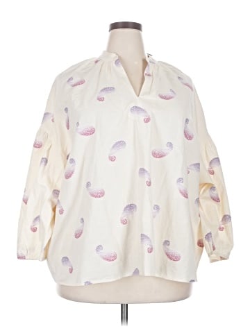 J.Jill 3/4 Sleeve Blouse (view 1)