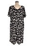Bombom Animal Print Black Casual Dress Size XL - photo 2